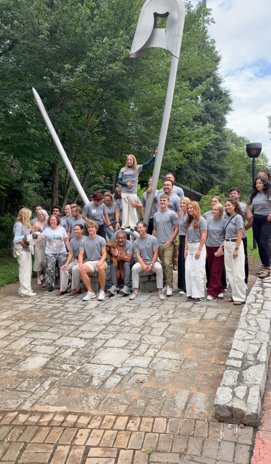 Students and TLC members gathered on the Life University campus
