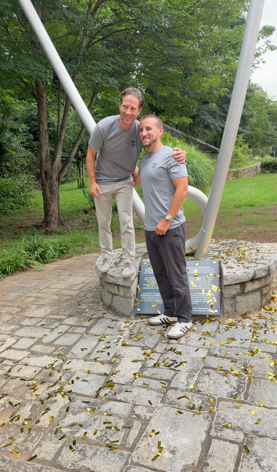 Two TLC members on the Life University campus
