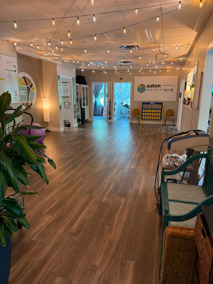 Inside Eaton Chiropractic Center, where TLC is hosting Thursday night dinner